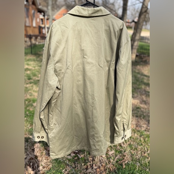 FM Allen Canvas Safari Coat Jacket, XXL,  HIGH QUALITY & RARE! - Picture 3 of 10